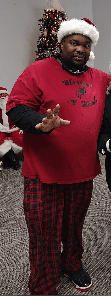 John Scott, founder of Monique-A-Wish nonprofit in Emporia, Kansas