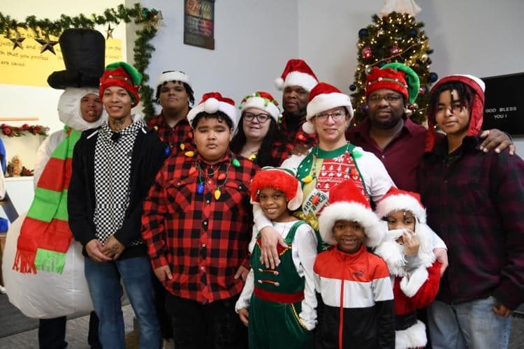Christmas Celebration — Monique-A-Wish family support program in Emporia, Kansas